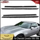 4pcs Window Sweep Weatherstrip Felt Seal Kit Set For Chevy Corvette 1990-1996