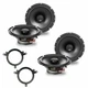 Factory Speaker Replacement Package for 2002-2003 Dodge Durango | NVX