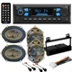 Single DIN Car Stereo Receiver | 6x8" Door Speakers Kit for 1999-03 Ford F 150