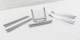 2013 AUDI S4 (B8 8K) DASH DOOR CONSOLE BRUSHED STEEL INTERIOR TRIM SET-6