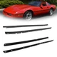 For 90-96 Chevy Corvette New Window Sweep Weatherstrip Felt Seal Kit Set of 4