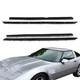 4pcs Window Sweep Weatherstrip Felt Seal Kit Set For Chevy Corvette 1990-1996