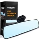 Wontolf Universal Rear View Mirror with Suction Cup - Anti-Glare Interior Mir...