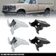 4Pcs Door Hinge Upper Lower Left & Right Side For Ford F150 F250 F350 1980-1997