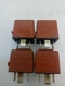 BMW BOSCH 750 325 525 535 E28 E30 E32 0332014456 Relay Lot of 4