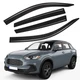 Tape-on Smoke Window Visors Vent Shade Wind Deflectors For 2023-2025 Honda HR-V 