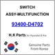 Genuine 93400-D4702 SWITCH ASSY-MULTIFUNCTION for Hyundai / Kia