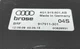 2016 Audi A6 Information Display Screen Panel Brose Oem ID 4G1919601Ab 16 17