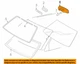 87810-AD010 Toyota Mirror assy, inner rear view 87810AD010, New Genuine OEM Part