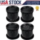 4Pcs Black Dashboard AC Heater Air Vent HVAC Vent Duct For FORD F150 2004-2008
