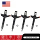 4x Diesel Injector Kit for Denso Nissan NP300 16600 5X30A 295050-1050 166005X30A