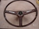 1967 442 CUTLASS F85 ONLY RARE OLDS DARK RED STEERING WHEEL & HORN BARS & CAP GM