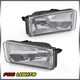 Fit For 07-15 Chevy Silverado 2pcs Fog Lamp Light Clear Lens + Bulb