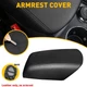 For 2011-2018 Ford Explorer Center Console Armrest Lid Black Cover Leather