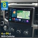 8 Core 4+64GB Carplay Radio Stereo For Dodge Ram 1500 2500 2013-2018 Android 14