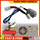 For Nissan Stereo Radio Add AMP Subwoofer Amplifier Plug Adapter Wiring Harness
