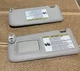 2013-2018 Toyota RAV4 Sun Visor Set Driver & Passenger Shades Gray Vinyl OEM