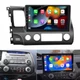 64G Apple CarPlay For Honda Civic 2006-2011 Auto Android13 Car Radio Stereo Wifi