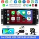 Android13 CarPlay GPS Radio BT for 09-12 DODGE RAM 1500 2500 3500, 12-15 Ram C/V