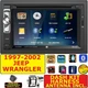 1997-2002 JEEP WRANGLER AM/FM BLUETOOTH BT CD DVD USB  AUX RADIO STEREO PKG