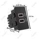 For 2017-2023 Ford Apple USB CarPlay Upgrade Interface Module Sync 3 Media Hub