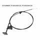 For 2001-2005 Honda Civic Non Si Car Hood Latch Release Cable High Quality 1 PCS