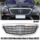 Front Upper Grille Grill W/ACC Fit 2014-2020 Mercedes Benz W222 S550 S450 S560