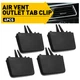 4x Front Air Vent Outlet Tab Clip fit AC Repair BMW 3 Series E90 E91 328 335 M3