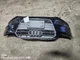 FRONT BLK W/GRILLE & FOG BUMPER ASSY OEM 13-16 A4 AUDI