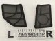 Volvo 850 Pair Of Interior Speaker Grille Cover Trim Black Fits 1992-1997 92 93