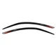 Fits 13-20 Subaru BRZ Toyota 86 Scion FR-S Window Visor Guard Shade w/ Sport Red