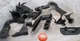 HEATER DUCT TUBE SET - LHD, 10 PIECES,  fits 2020-23 TESLA MODEL Y (OPS5000)