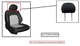 LH TAN FRT HEADREST OEM 2014 JEEP GRANDCHER