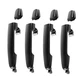 (4) Exterior Door Handle Fits 2001-2012 Toyota RAV4 Rear RH/LH Driver/Passenger