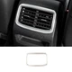 For Volkswagen ID.4 2021-2023 Silver Matte Rear Air Out Vent Frame Trim Steel 1P