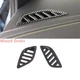 Wood Grain Dashboard Air Outlet Vent Cover Trim For Volkswagen ID.4 2021 2022