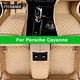 Custom Car Floor Mats For Porsche Cayenne Auto Carpets Foot Coche Accessories