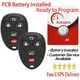 2x Keyless Entry Remote Control Key Fob for OUC60270 2007-2014 TAHOE CHEVY GMC