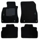 Carpet Floor Mats Custom Fit for 2020 to 2026 Nissan Sentra Front and Rear Black