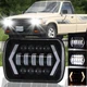 130W 7x6" 5x7 LED Headlight Halo Bulb For Mazda Pickup B2000 B2200 B2600 1986-93