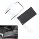 Black Center Console Roller Blind Cover+Plating Trim For Buick LaCrosse 2010-13