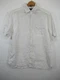 Mercedes-Benz Embroidered Logo Linen Shirt Men Large Short Sleeve Luau Edition