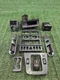 97-04 MERCEDES SLK230 SLK320 R170 CENTER DASH DOOR PANEL VENT CARBON TRIM SET OE