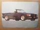 vintage 1984 Mercedes 500 SL original car poster hot rod man cave garage 6592