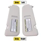 1 Pair Set Driver & Passenger Side Sun Visor Gray For Hyundai Veloster 2012-2015