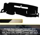 For 2007-2013 Chevy Silverado GMC Sierra Cab Dashboard Cover Dash Mat Pad Black