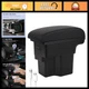 Car Armrest Storage Box Organizer for KIA Soul 2014-2019, Double-Layer Console w