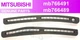 Mitsubishi Genuine New 3000GT GTO 96-99 RH LH  Defroster Vent on Dash Stealth
