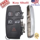 Smart Remote Key Case Shell Fob for 2011- 2017 Jaguar XJ XF XK XE F TYPE F PACE