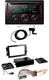Pioneer 2DIN MP3 DAB USB CD Bluetooth Car Stereo for Chrysler 300C Dodge Caliber